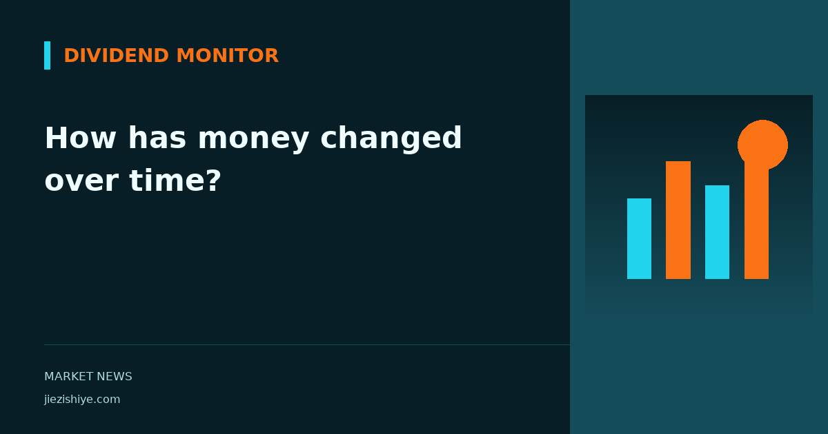 How has money changed over time?