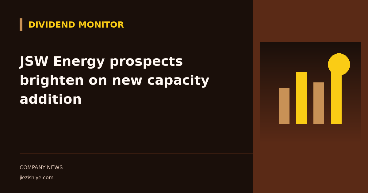 JSW Energy prospects brighten on new capacity addition