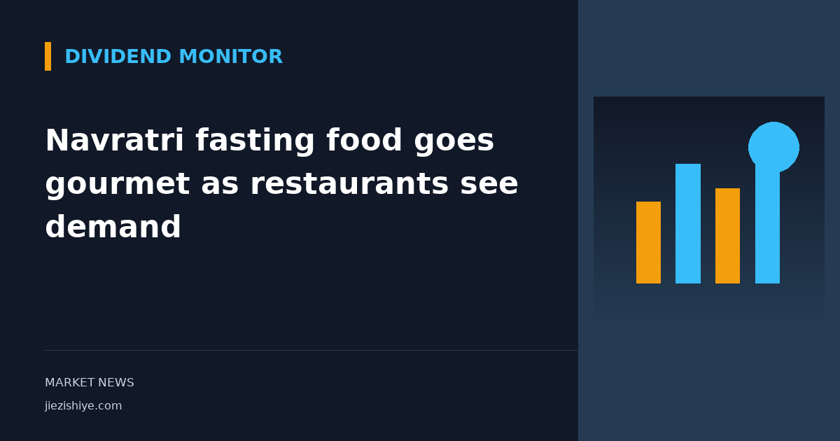 Navratri fasting food goes gourmet as restaurants see demand